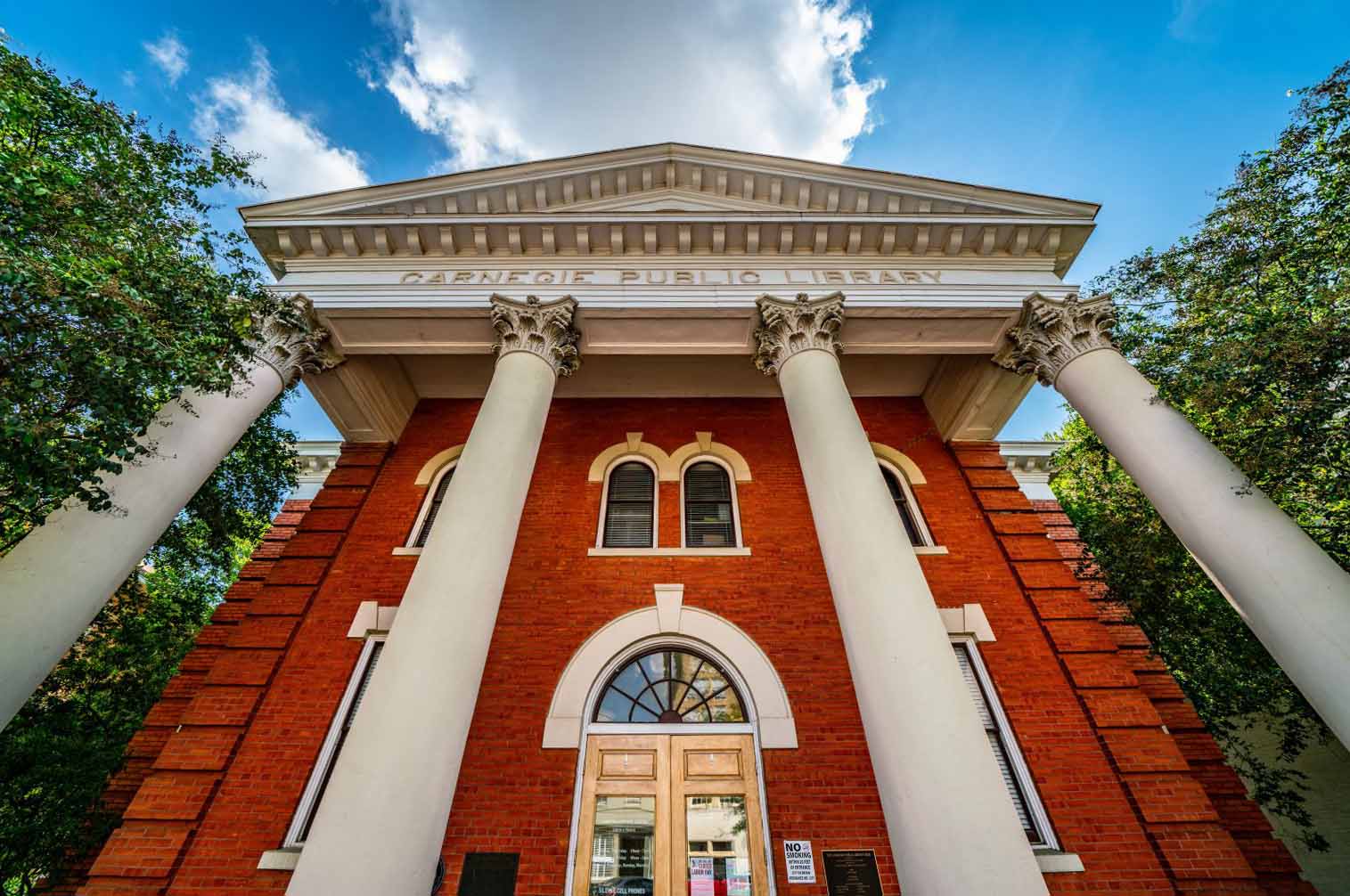 Front of Carnegie History Center