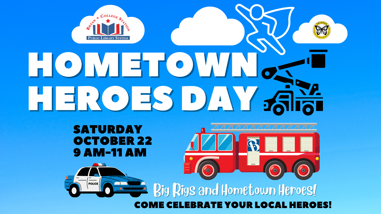 Celebrate Hometown Heroes Day at Mounce Library on Oct. 22