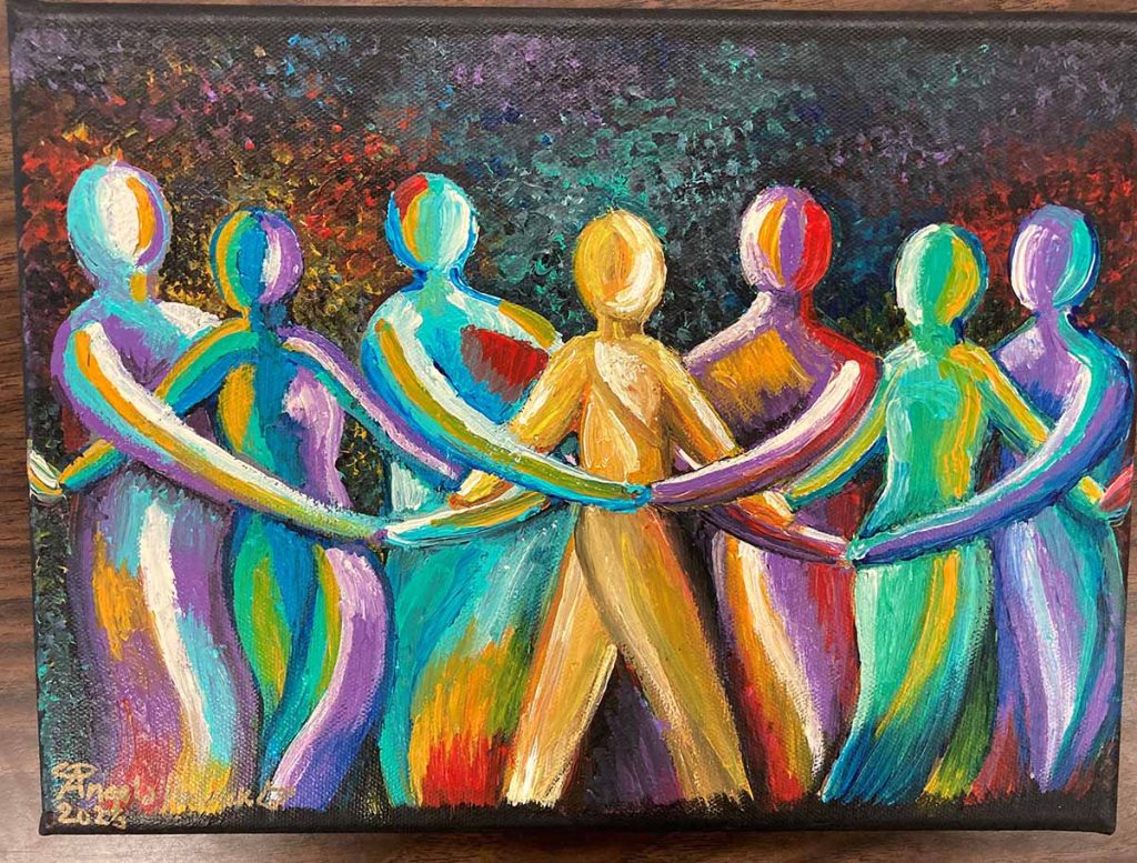 Winner of the 2023 Summer Reading Program Art Contest - Ages 15+ group: Angela