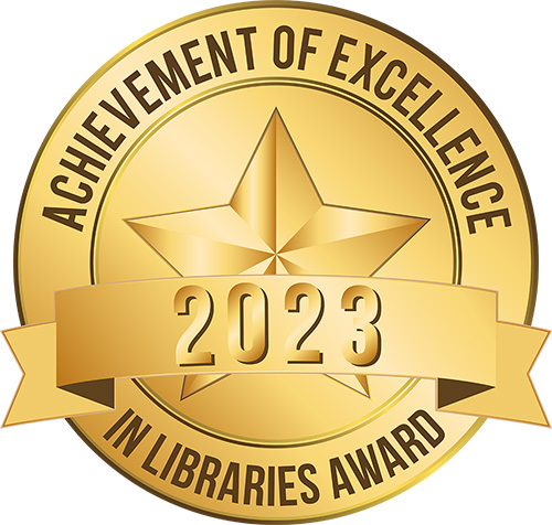 Achievement if Excellence in Libraries Award from TMLDA.