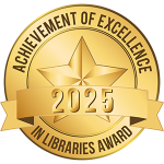 Achievement of Excellence in Libraries Award 2025