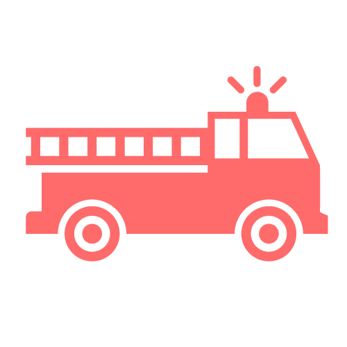 Firetruck icon.