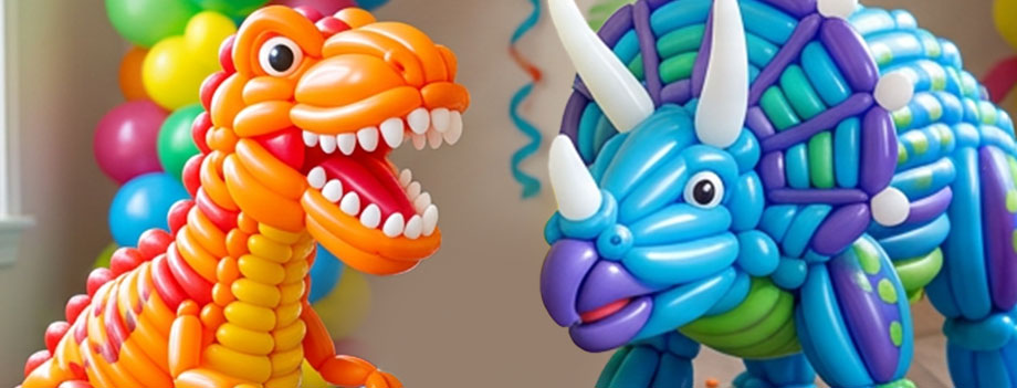 balloon dinosaurs